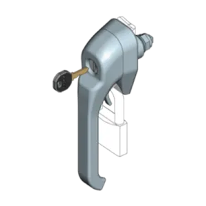 1091-U142-02 EMKA Stainless Steel Heavy Duty Latch Keyed EK333