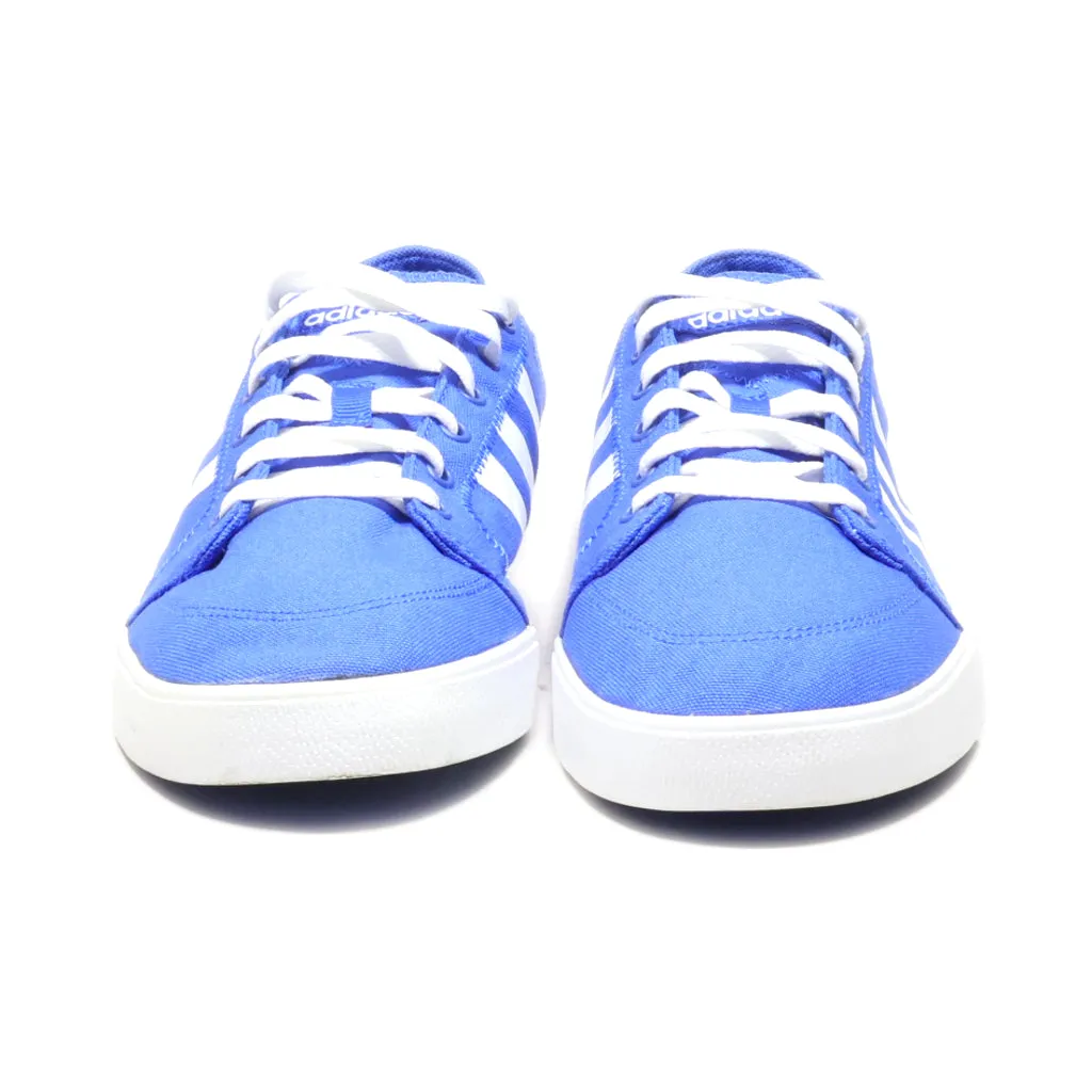 Adidas Neo Low-Top Sneakers Canvas Blue Colour For Men