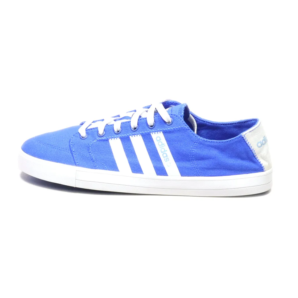 Adidas Neo Low-Top Sneakers Canvas Blue Colour For Men