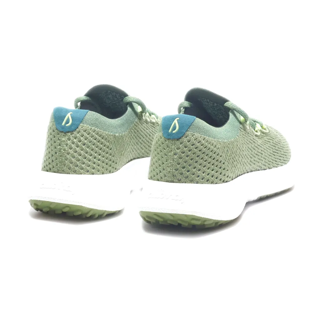Allbirds Low-Top Sneakers Fabric Green Colour For Women