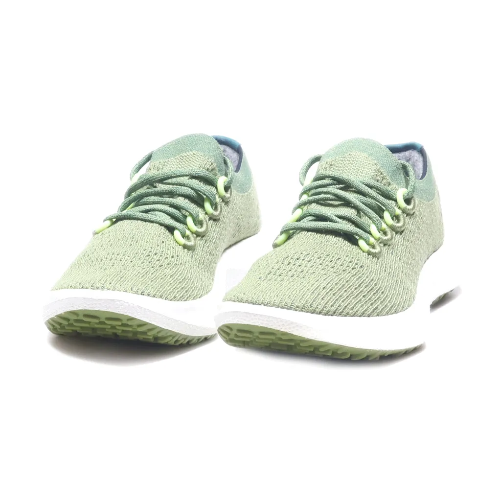 Allbirds Low-Top Sneakers Fabric Green Colour For Women