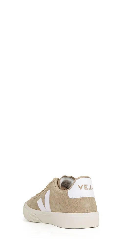 Campo Sneakers Suede Dune White