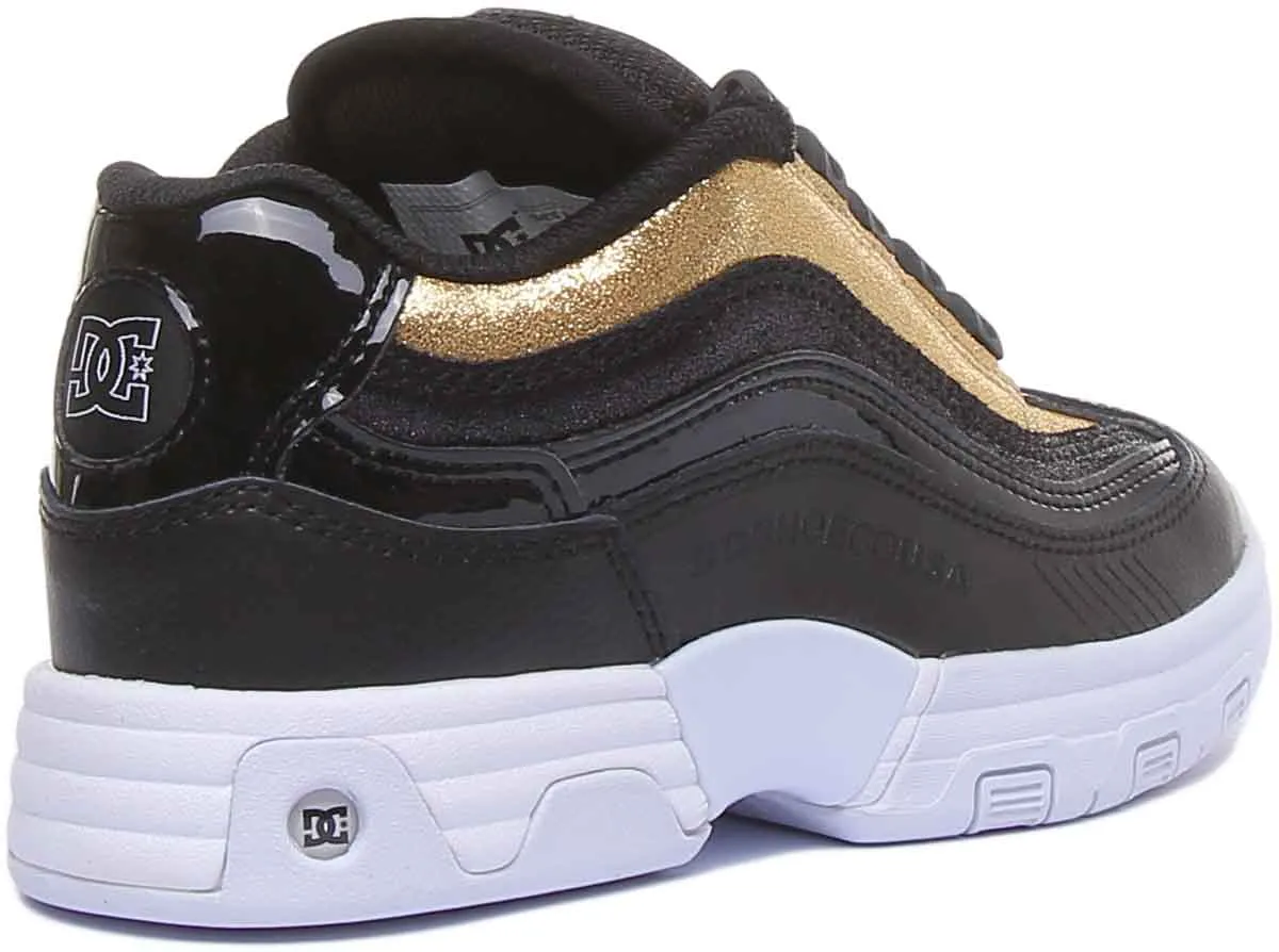 Dc Shoes Legacy Lite In Black Gold