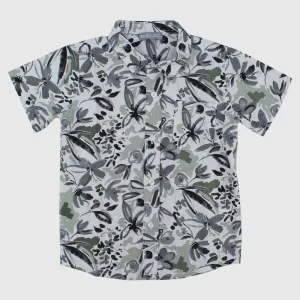 Floral Short-Sleeved Shirt