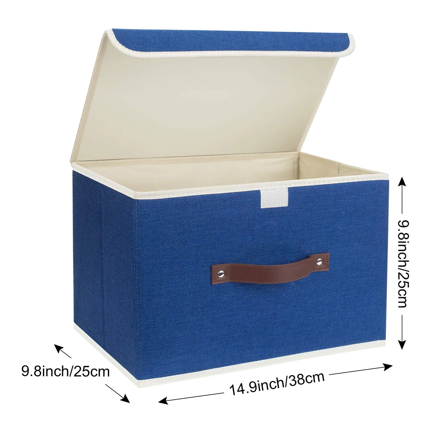 Foldable Storage Boxes with Lid (38*25*25 cm)