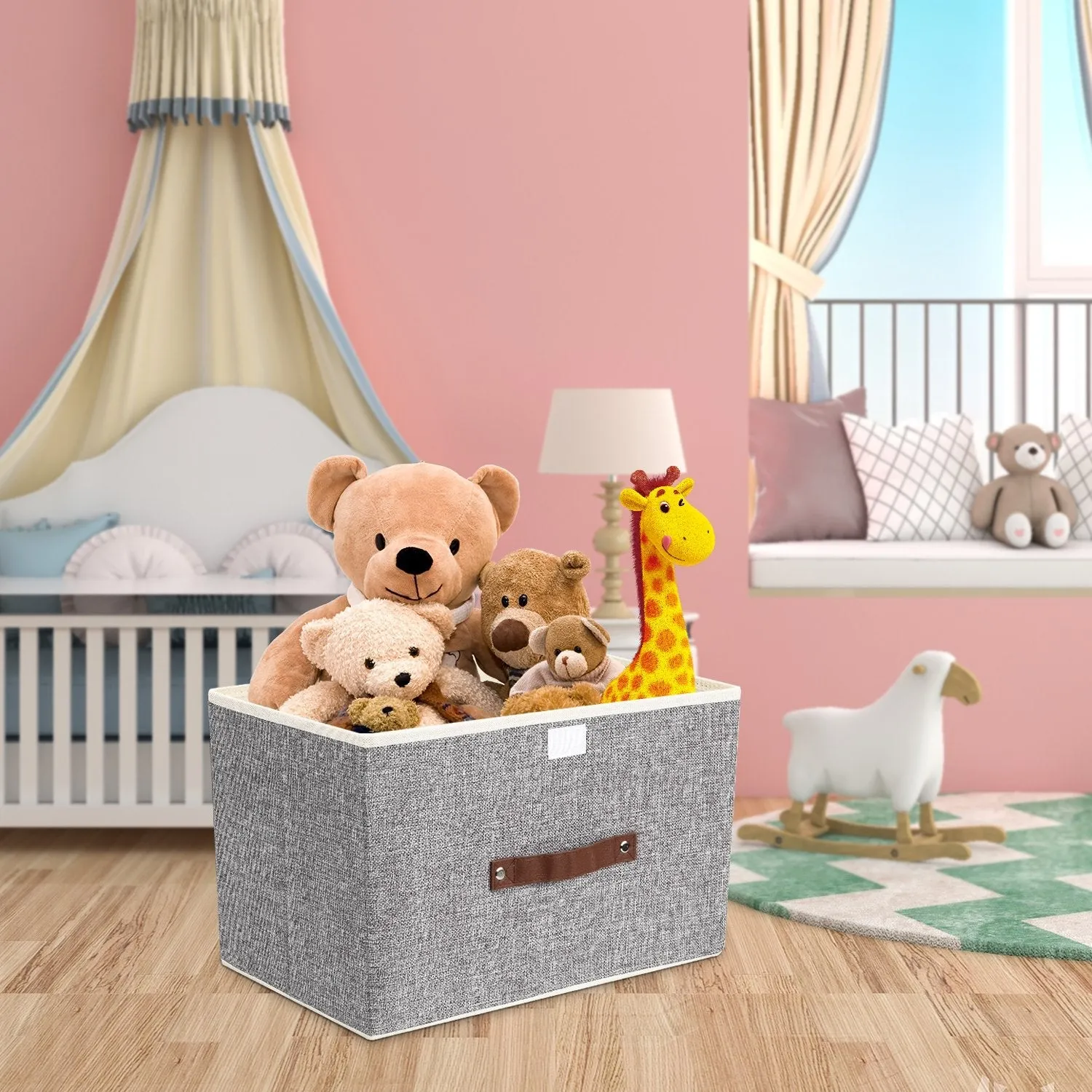Foldable Storage Boxes with Lid (38*25*25 cm)