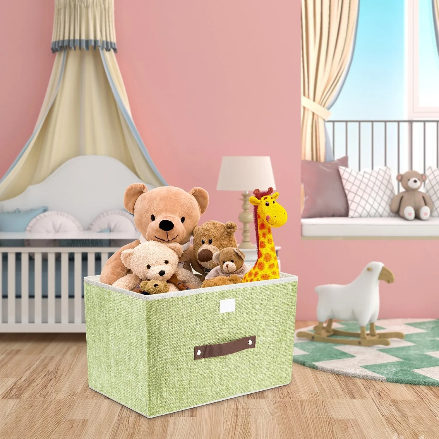 Foldable Storage Boxes with Lid (38*25*25 cm)