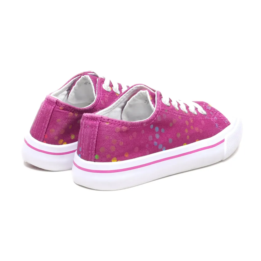 Gemo Sneakers Canvas Purple Colour For Kids