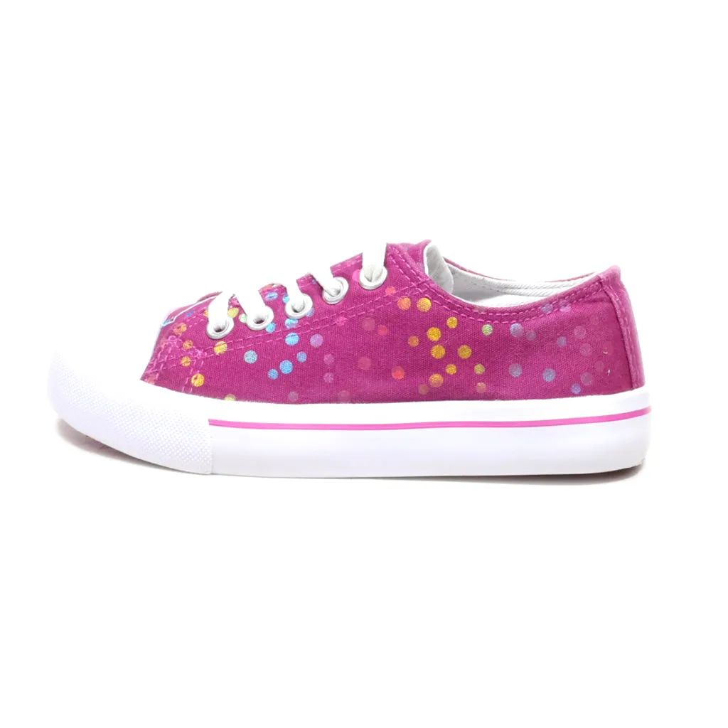 Gemo Sneakers Canvas Purple Colour For Kids