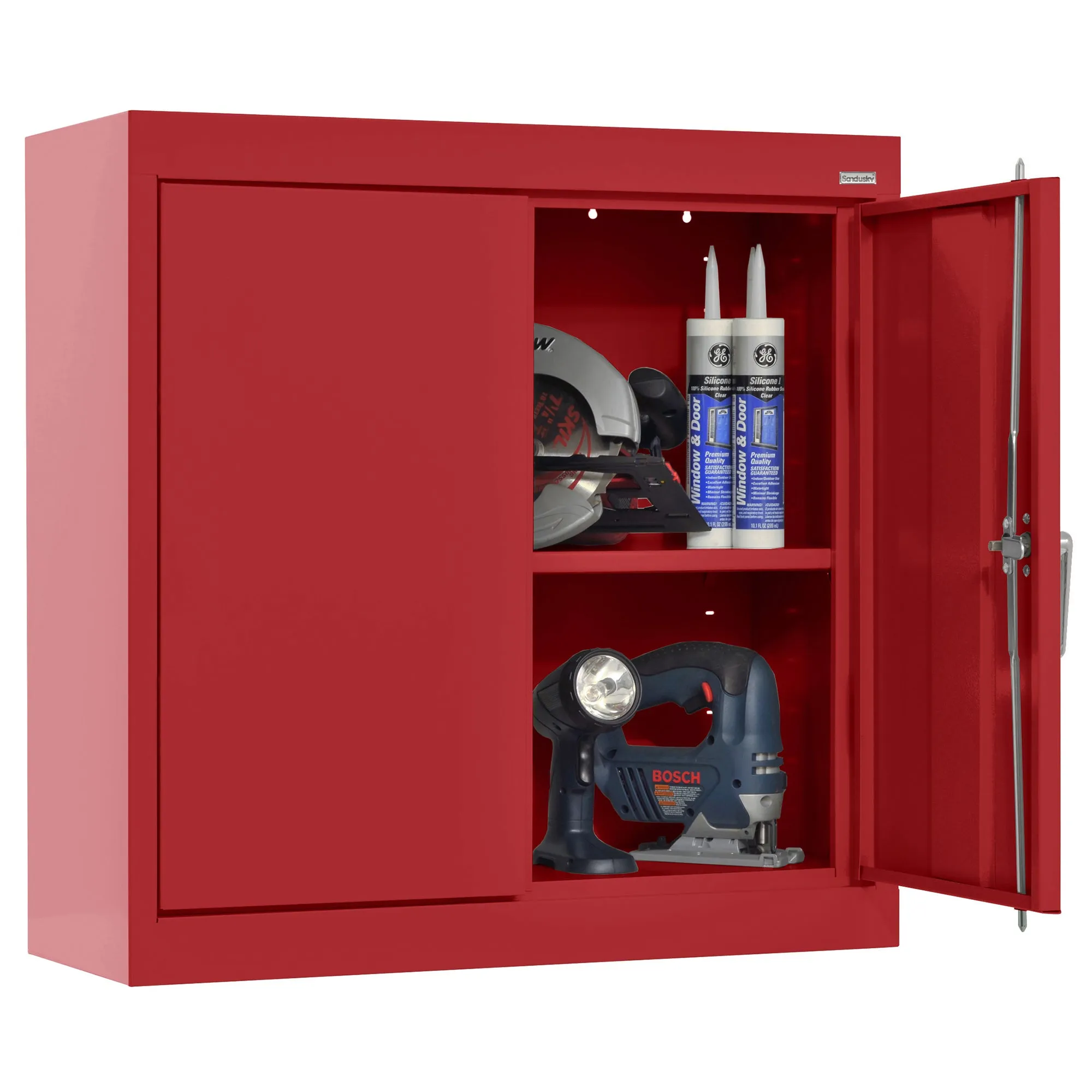 Heavy Duty Welded Steel Wall-Mount Storage Cabinet