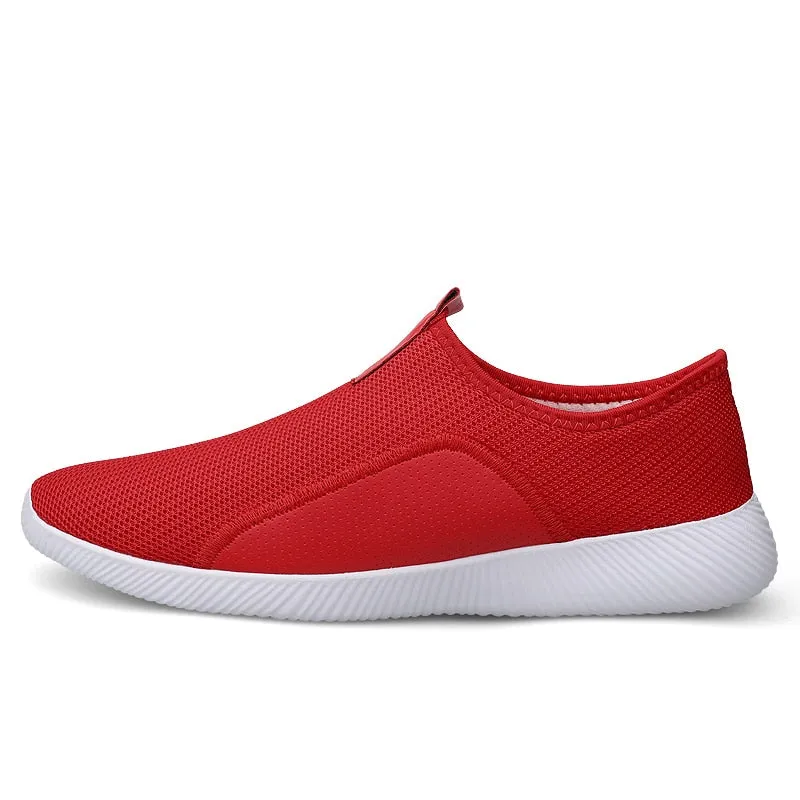 Hnzxzm Men's Casual Shoes Mesh Lightweight Breathable Sports Running Shoes Fashion Comfortable Walking Shoes for Man Flats Sneakers
