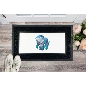 Ice Shark Sublimation Heavy Duty Door Mat