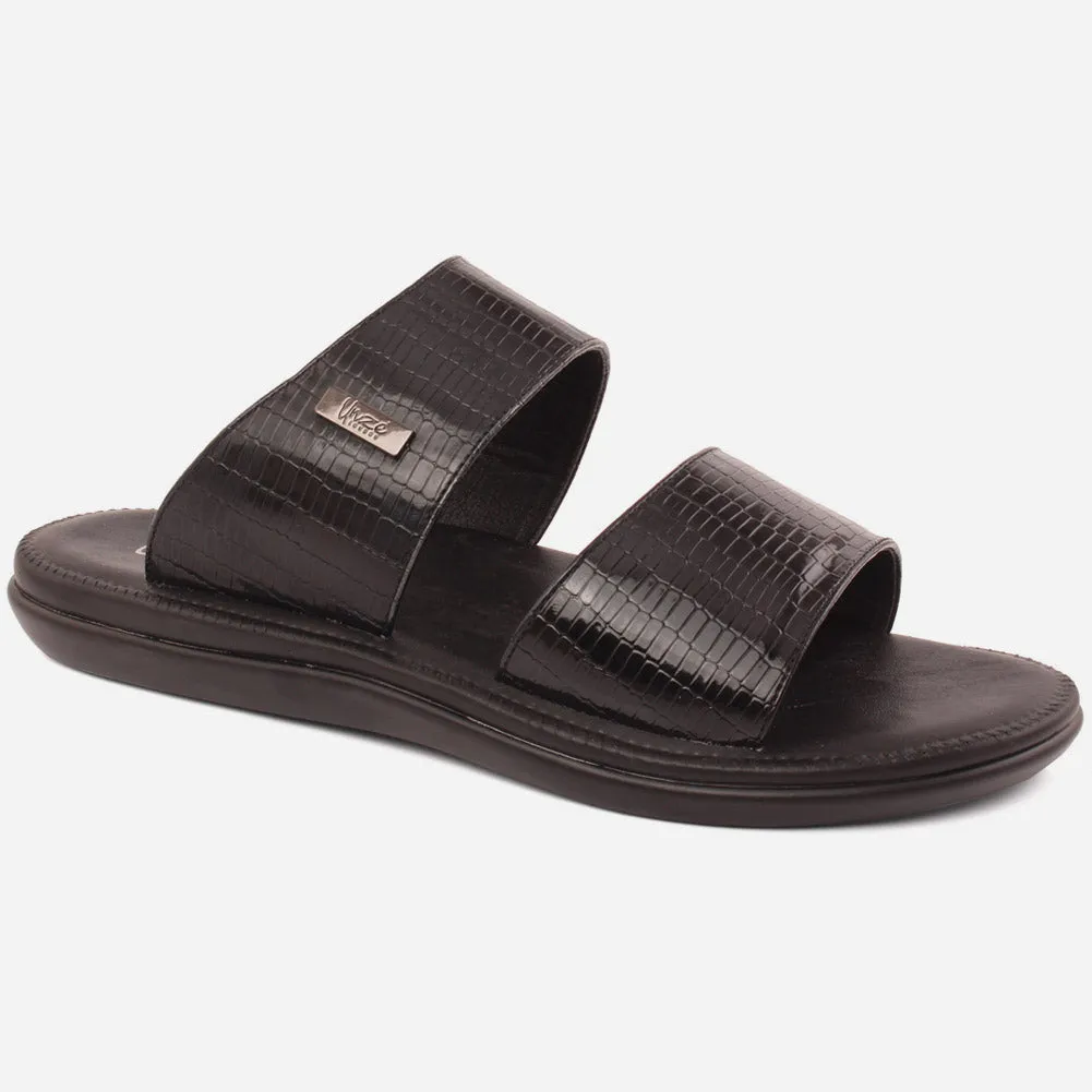 Men "Lex" Two strap comfortable slip on slippers