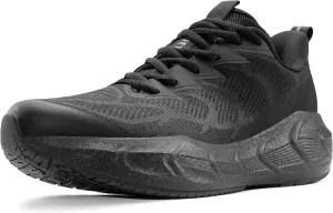 Men's Walking Running Tennis Shoes Comfortable Breathable Lightweight Cushioning Non-Slip Fashion Sneakers for Athletic Gym Workout