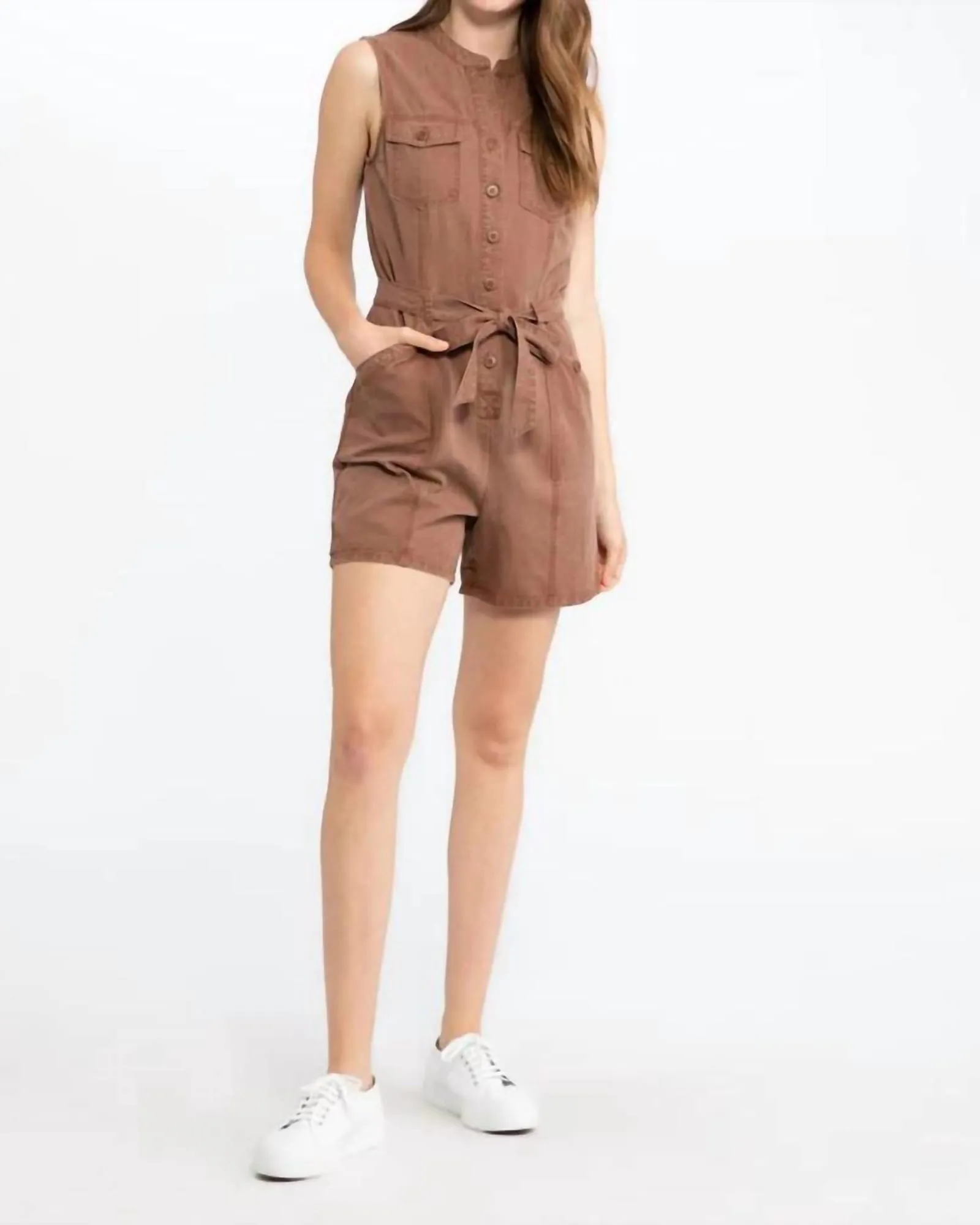 Sightseer Romper in Rattan | Rattan