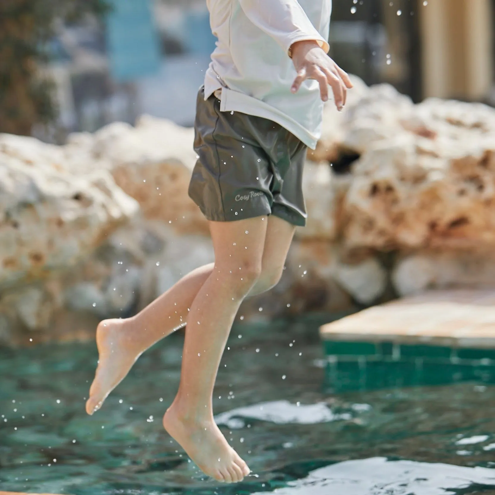 Sustainable Swimshort - Khaki