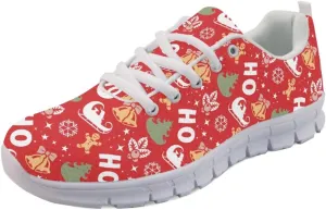 Wanyint Print Women's Sneakers Work Running Comfortable Jogging Shoes Lace-up Shoes