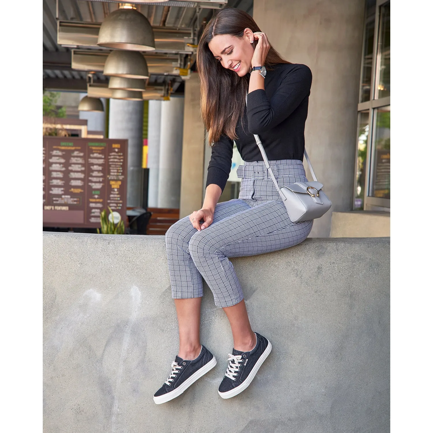 Women's Taos Plim Soul Grey Multi Canvas